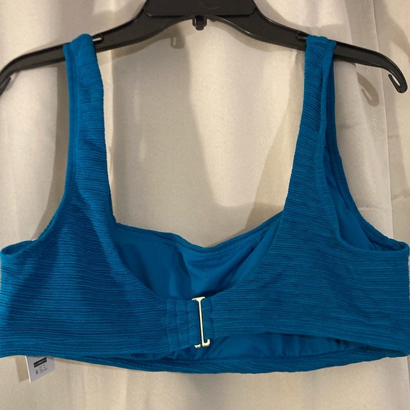 Time & Tru square neck bikini top, 1X - Picture 2 of 7